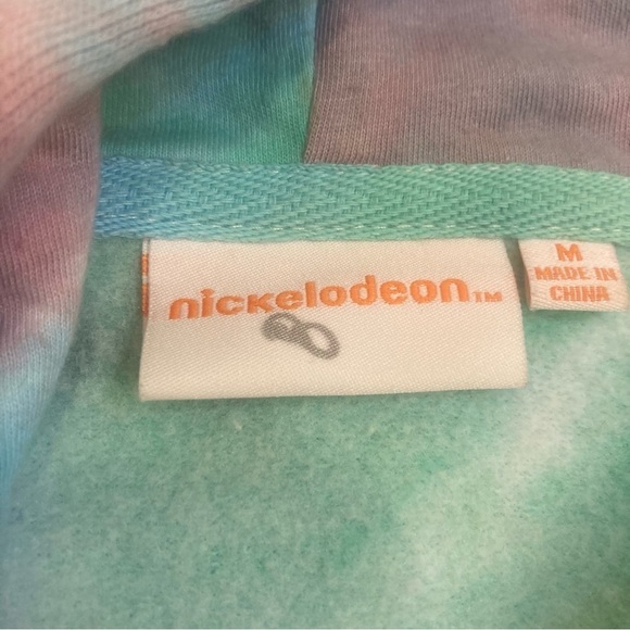Vintage Tie Dye Nickelodeon Rugrats Zip Front Hoodie - Picture 5 of 6